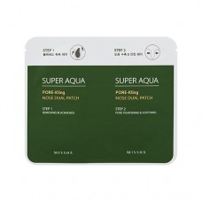 MISSHA Super Aqua Pore Kling Nose Dual Patch – Péče na rozšířené póry a černé tečky (M5166)