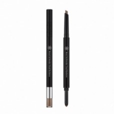 MISSHA The Style Pencil & Powder Dual Eye Brow (Brown) (M2378)